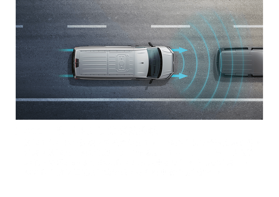 ACC 主動式車距調節巡航系統＊1＊2
          透過前保桿的雷達板，系統將偵測前方車輛來自動調整速度及距離。駕駛可透過方向盤功能鍵，即可輕鬆設定前車車距、定速、速限等功能。塞車時，系統會煞停然後根據情況在 3 秒鐘內重新起步，新增STOP & GO的功能。在長途駕駛中，有效降低駕駛的疲勞感，提升行車安全及舒適性。
（199全車型標配）